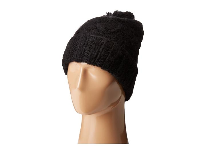 Polo Ralph Lauren - Chunky Aran Cuff Hat With Pom