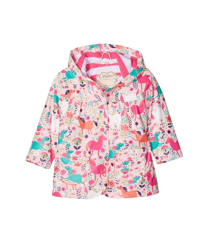 Hatley Kids - Roaming Horses Classic Raincoat