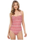 Shoshanna - Kilim Ikat Twist One-piece