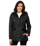 Vince Camuto - Quilted Jacket With Velvet Trim L8181