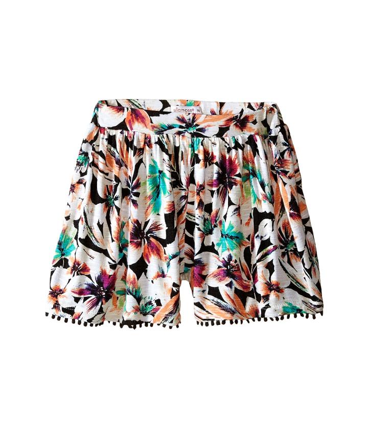 Ella Moss Girl - Brandi Printed Knit Shorts
