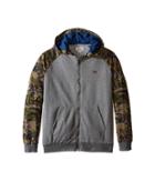 Lucky Brand Kids - French Terry Raglan Hoodie With Camoflauge Sleeve