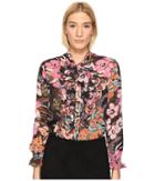 Just Cavalli - Flower Power Print Long Sleeve Shirt