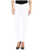 Hudson - Collin Mid-rise Ankle Skinny In White