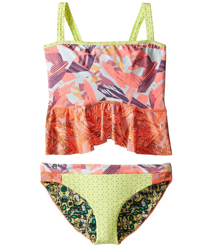 Maaji Kids - Oh La La Ruffle Ruffle Trim Tankini Set