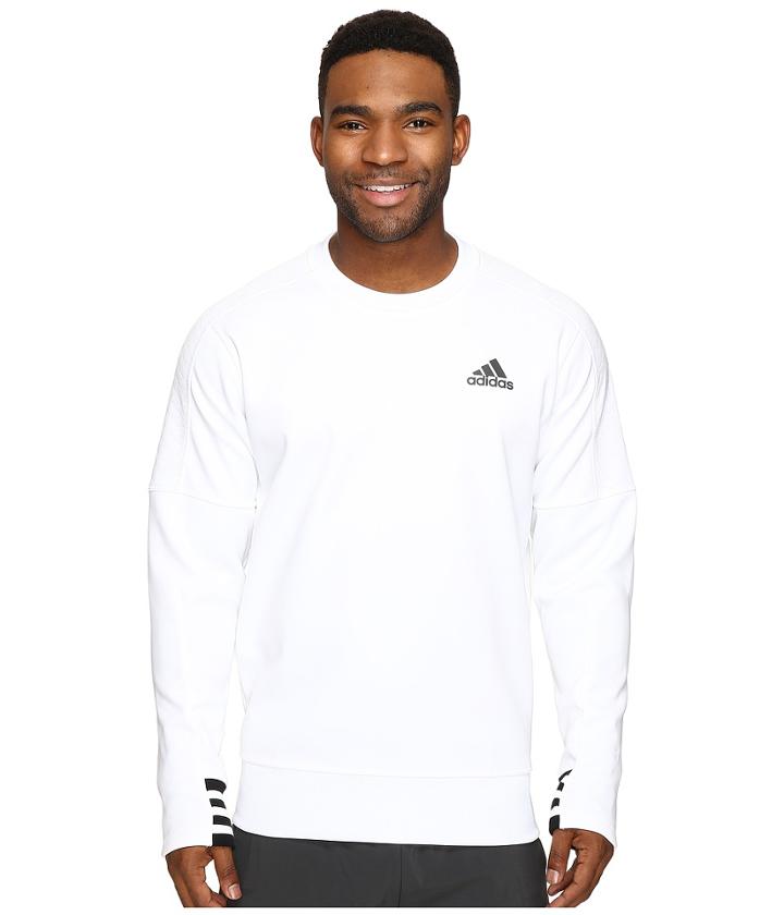 Adidas - Sport Id Bonded Fleece Pullover Crew