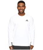 Adidas - Sport Id Bonded Fleece Pullover Crew