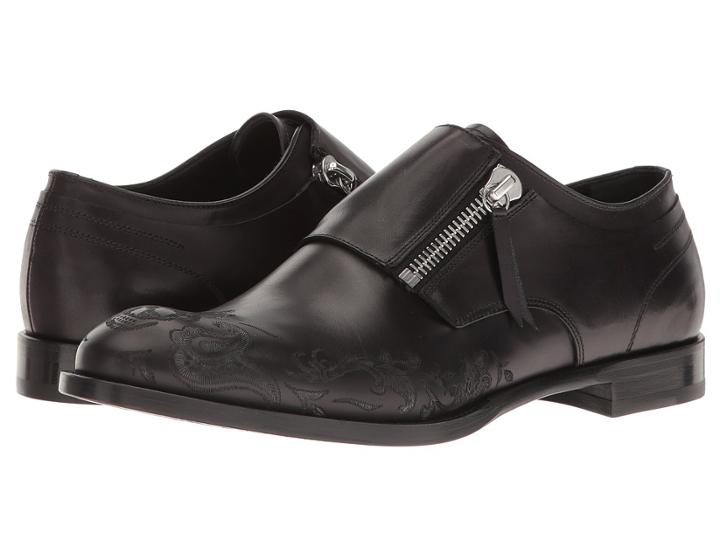 Alexander Mcqueen - Etched Zip Derby
