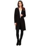 Vince Camuto - Long Sleeve Drape Front Maxi Cardigan