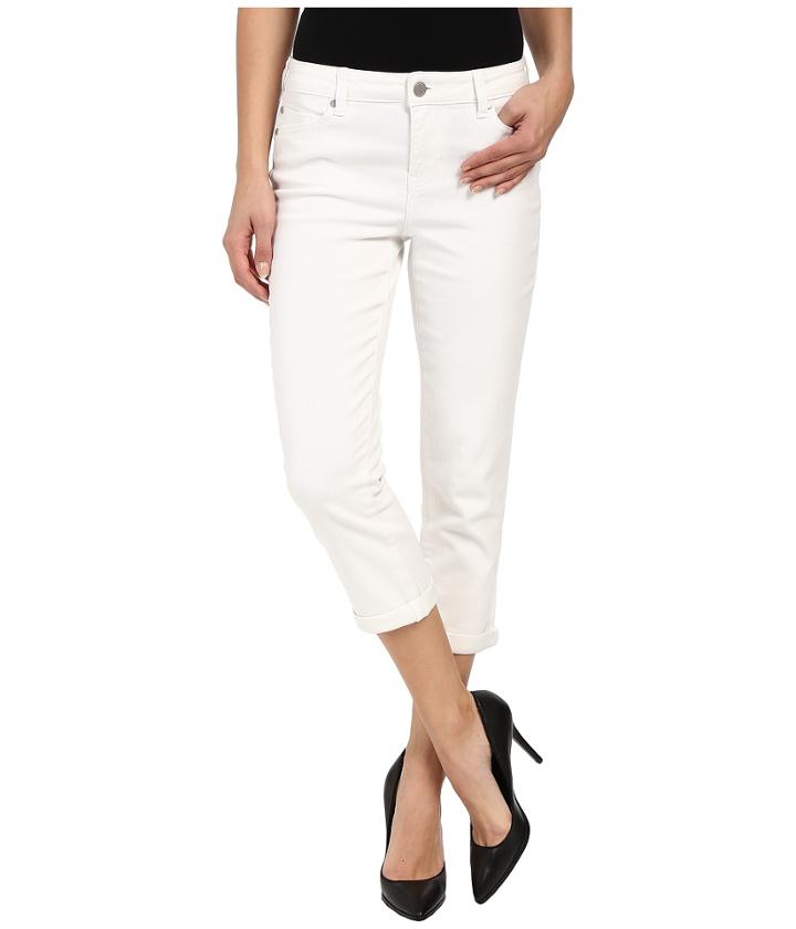 Liverpool - Michelle Lightweight Capri Jeans In Bright White