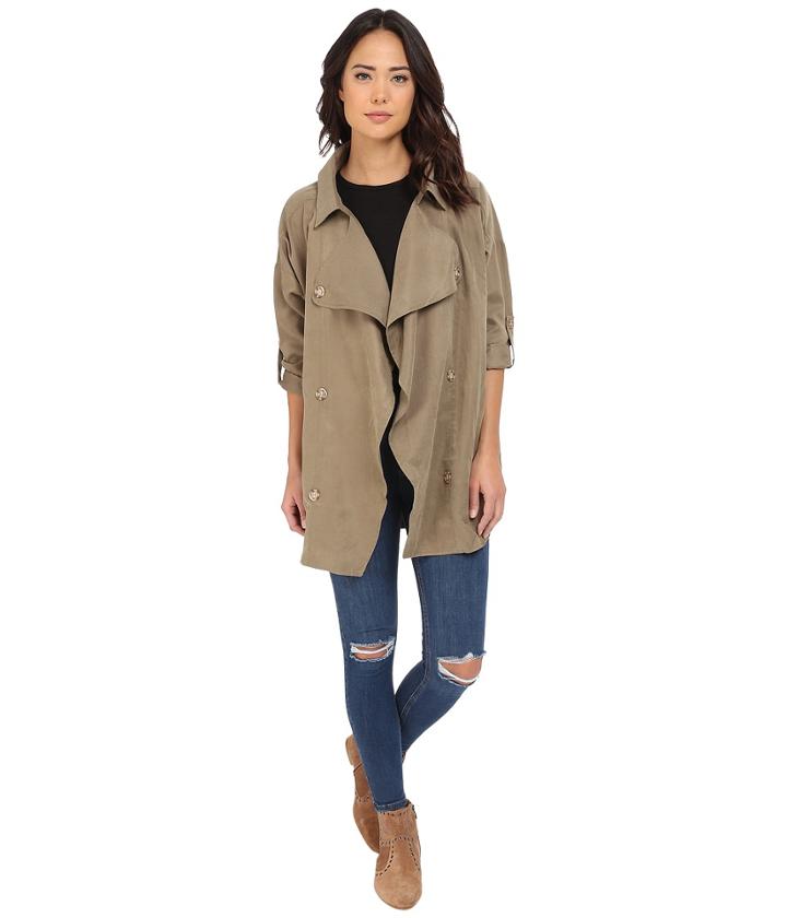 Brigitte Bailey - Ina Flowy Trench Jacket