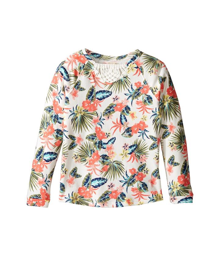 Roxy Kids - Marquise Of Waves Macrame Raglan