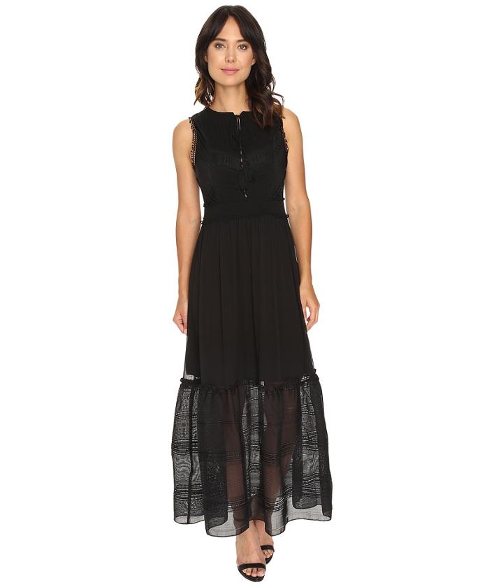Adelyn Rae - Maxi W/ Pintuck Details And Ladder Trim