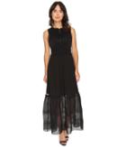 Adelyn Rae - Maxi W/ Pintuck Details And Ladder Trim