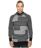Staple - Check Jacquard Hooded Sweater