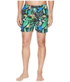 Scotch &amp; Soda - Elasticated Swim Shorts With Colourful All Over Print