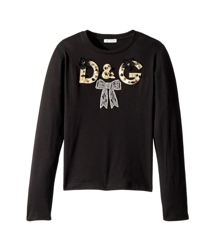Dolce & Gabbana Kids - City Logo Long Sleeve T-shirt