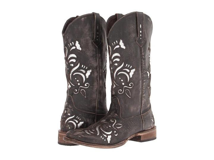Roper Laser Cut Metallic Underlay Boot