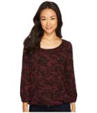 Michael Michael Kors - Lace Scoop Neck Peasant Top