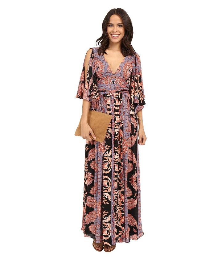 Free People - Printed Fern Maxi Dress
