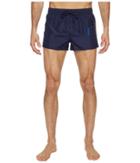 Diesel - Sandy Quick Dry Light Microfiber 2 Inch Swim Shorts W/ Mohican Head Graphic Wakv