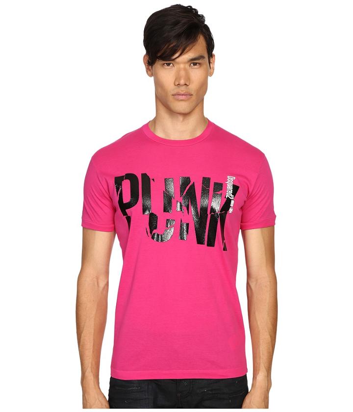 Dsquared2 - Chic Shiny And Puff Print T-shirt