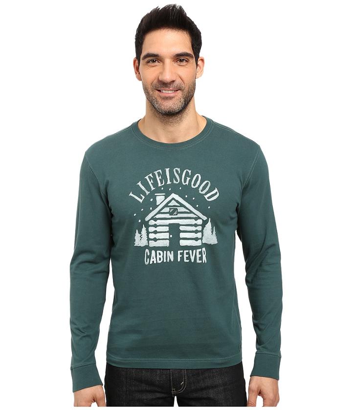Life Is Good - Lig Cabin Fever Crusher Long Sleeve
