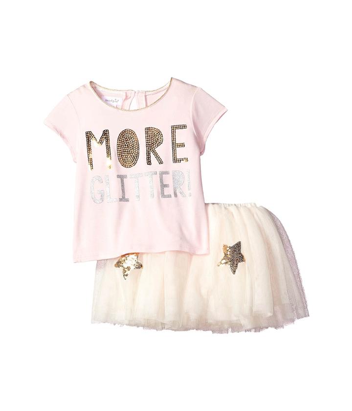 Mud Pie - More Glitter Two-piece Tutu Skirt Set