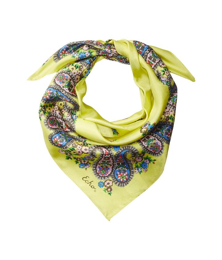 Echo Design - Penelope Paisley Silk Bandana Scarf