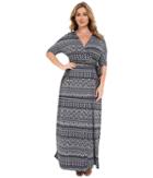 Kiyonna - Morrocan Majesty Maxi Dress