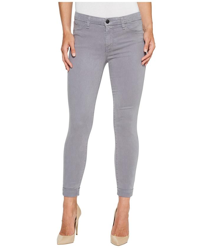 J Brand - Anja Mid-rise Cuffed Crop In Groove