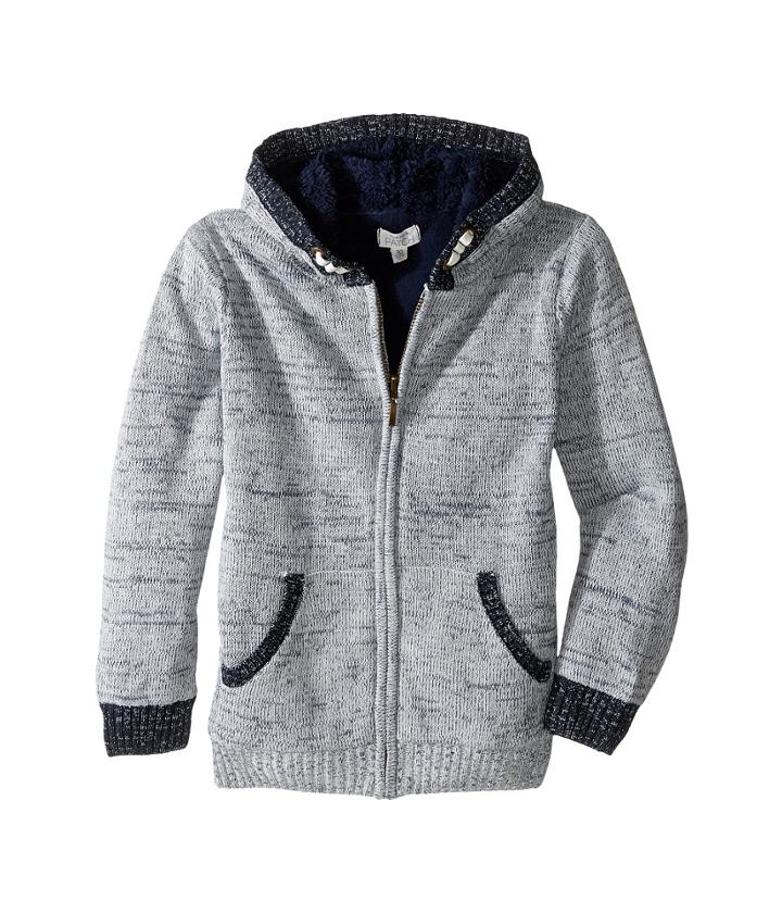 Pumpkin Patch Kids - Grey Marl Zip Through Hoodie