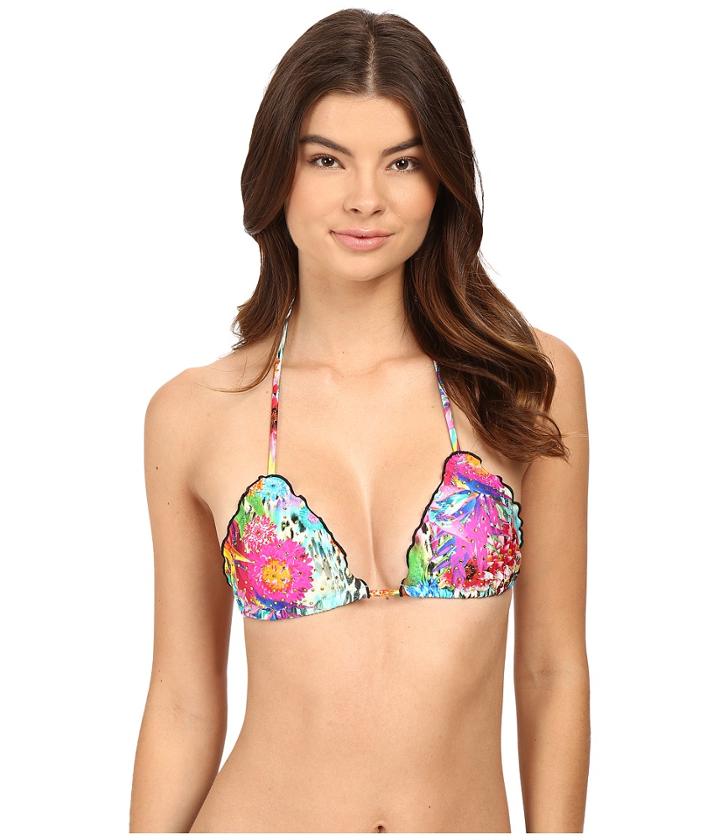 Luli Fama - Paraiso Crystallized Wavy Triangle Top