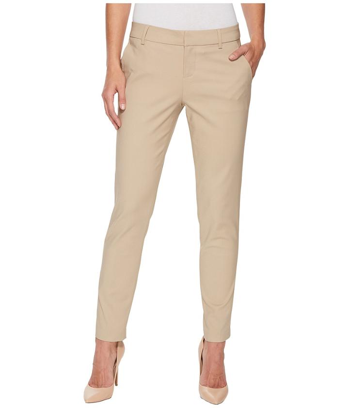 Liverpool - Kelsey Straight Leg Trousers In Rich Tan