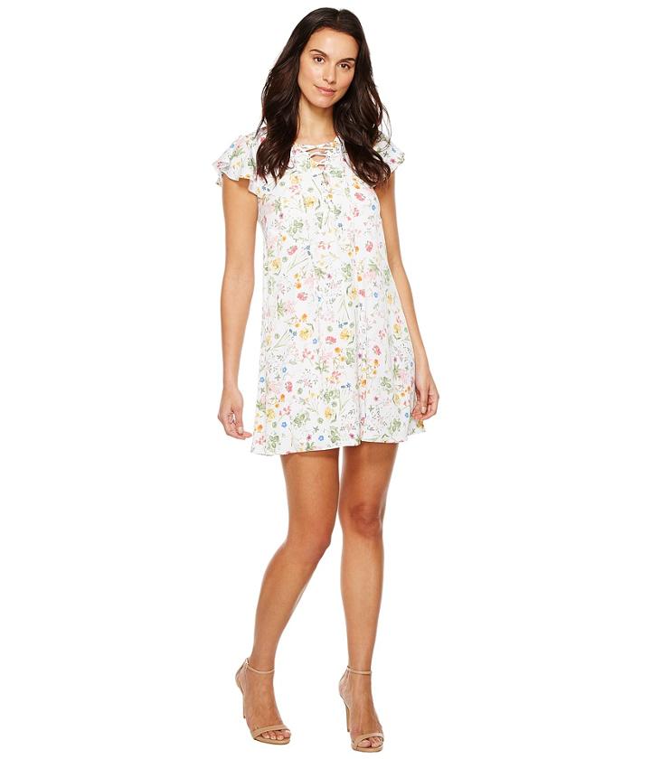 Cece - Alessa - Short Sleeve Tie Neck