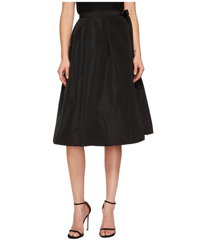 Jil Sander Navy - Pleated Wrap Skirt