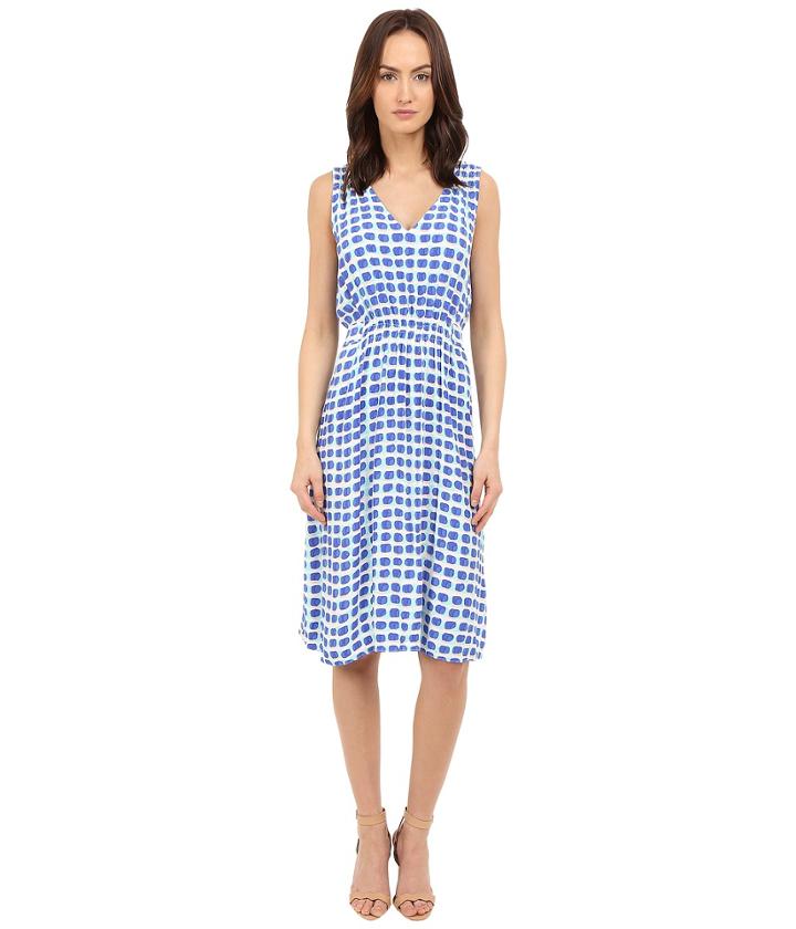 Kate Spade New York - Island Stamp Tie Back Dress