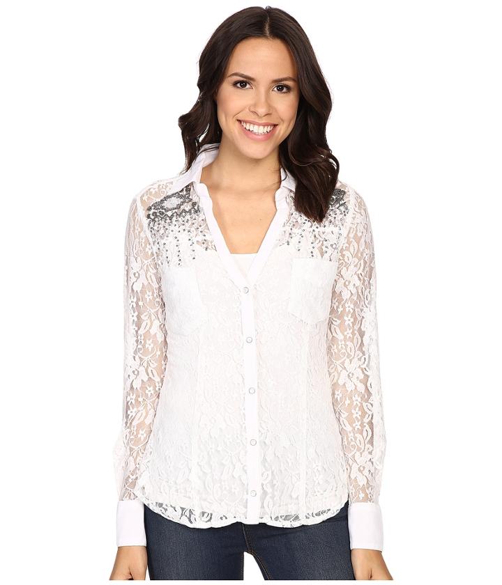 Rock And Roll Cowgirl - Long Sleeve Snap B4s6402
