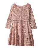 Us Angels - 3/4 Sleeve Sequin Lace Party Dress