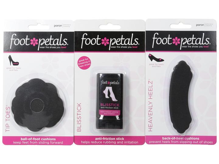 Foot Petals - Blisstick, Heavenly Heelz 1 Pair Pack, And Tip Toes 1 Pair Pack