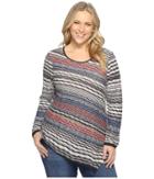 Nic+zoe - Plus Size Crosswise Top