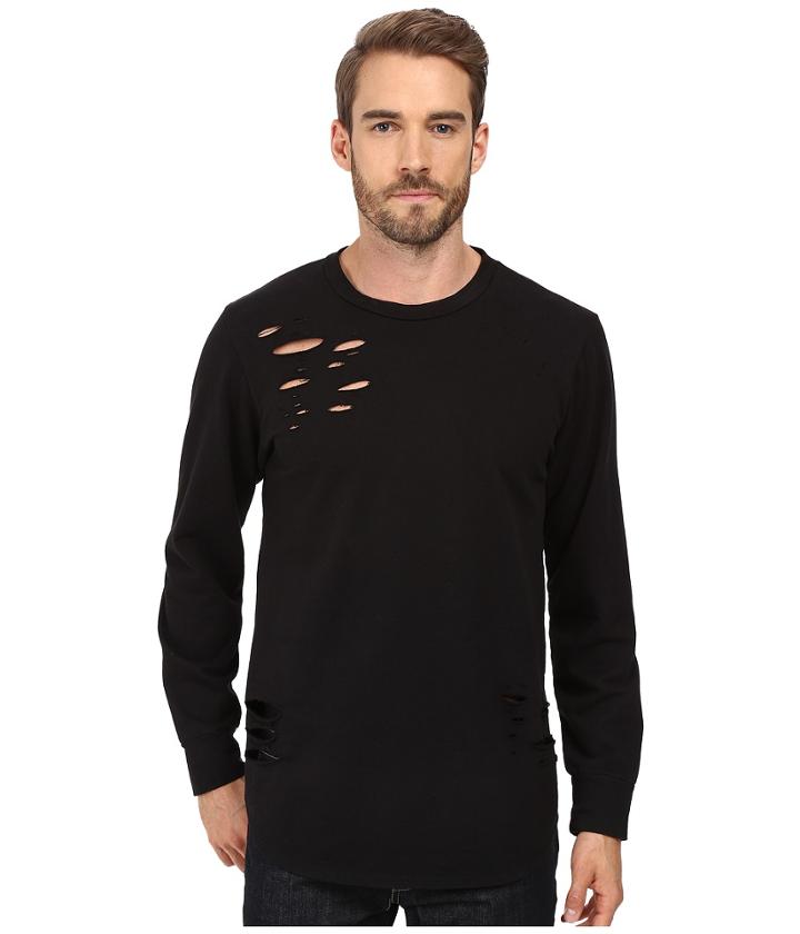 Rustic Dime - Distressed Long Sleeve Tee