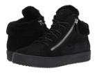 Giuseppe Zanotti - May London Mid Top Shearling Sneaker