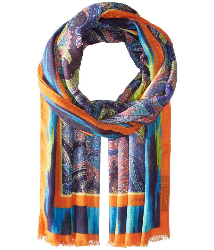 Etro - Paisley 70 X 200 Shall Scarf