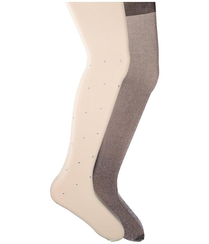 Jefferies Socks - Diamond Lurex Tights 2-pack
