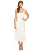 Jill Jill Stuart - Scoop Neck Pleated Elastane Mermaid Dress