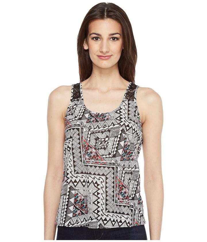 Roper - 0858 Aztec Print Sleeveless Shirt