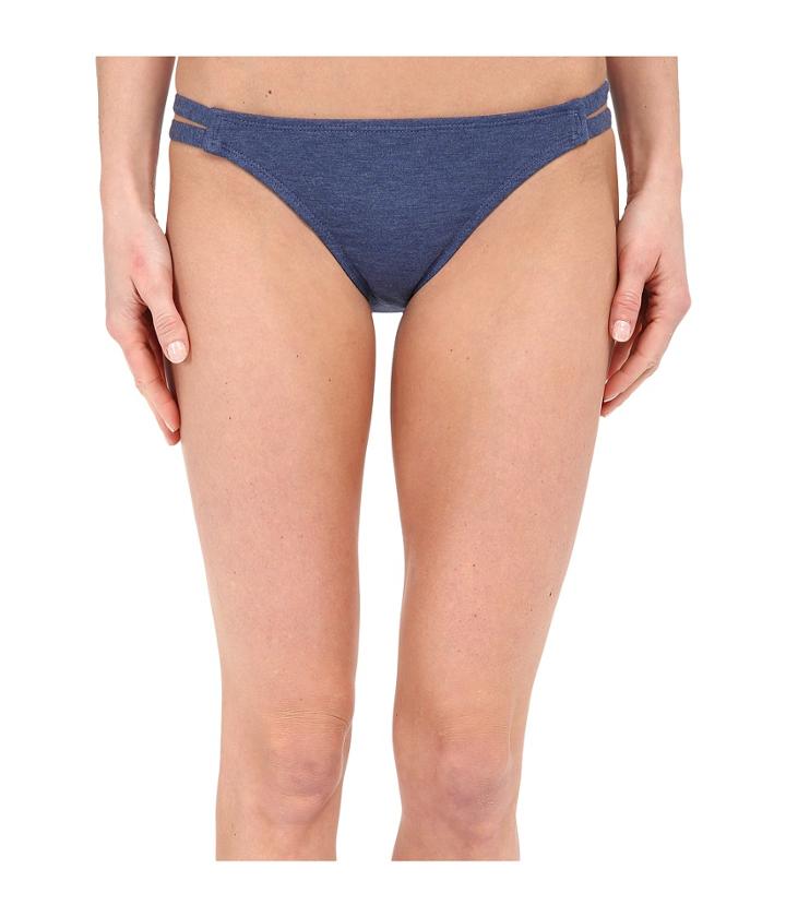 Splendid - Malibu Stripe Solid Strap Pants