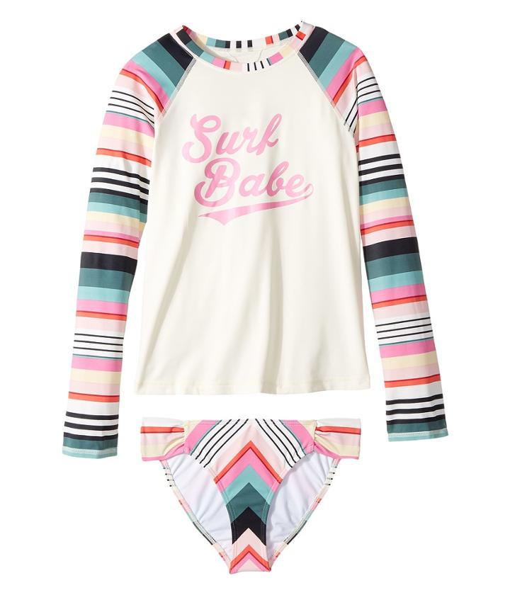 Billabong Kids - Sun Faded Rashguard Set