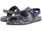 Etro - Leather Thong Sandal With Paisley Footbed